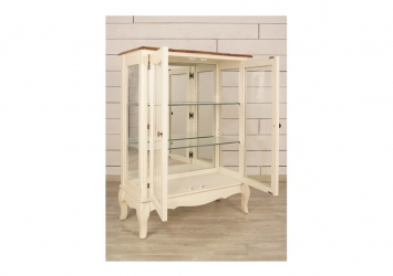 Двустворчатый шкаф Leontina для посуды