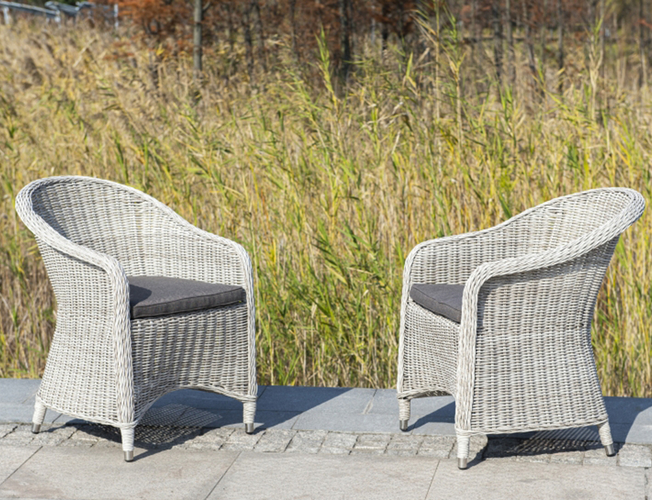 Кресло из ротанга 4SIS Равенна белый (Арт.YH-C1103W)