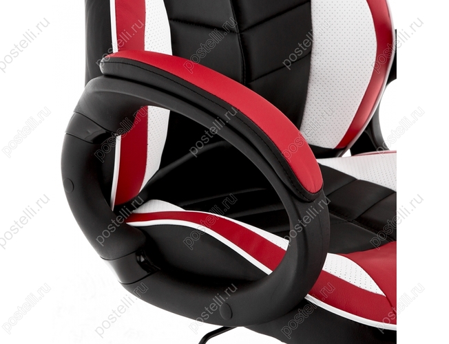 Игровое кресло Anis черное/красное/белое (Арт. 11324)