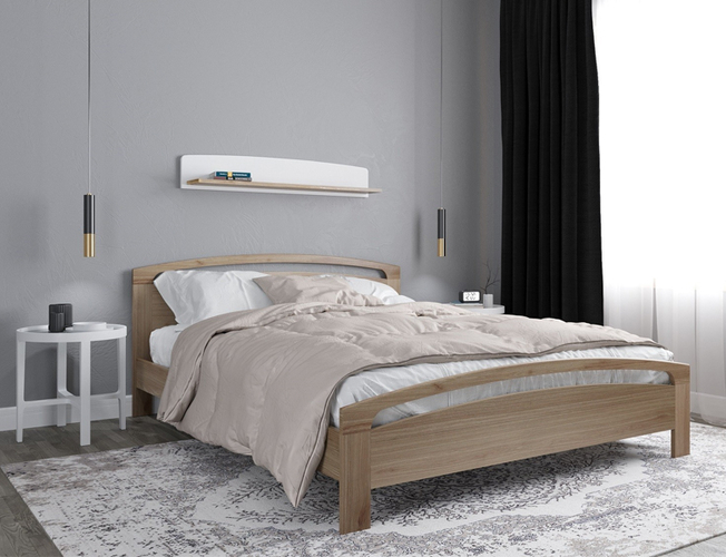 Кровать двухспальная Alba