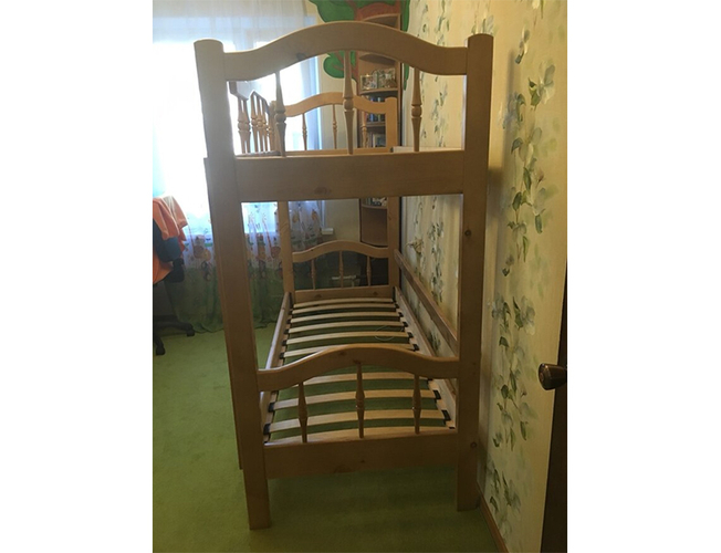 Кровать двухъярусная Велес Джерри с ящиками