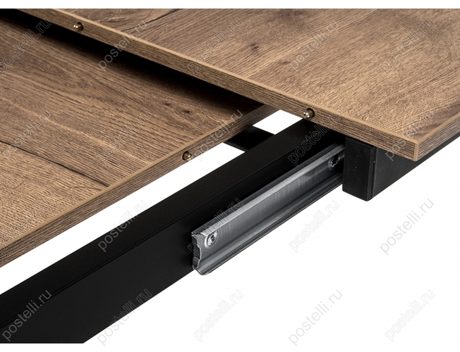 Стол Центавр дуб велингтон/черный матовый (Арт 420989)