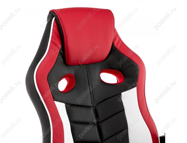 Игровое кресло Anis черное/красное/белое (Арт. 11324)