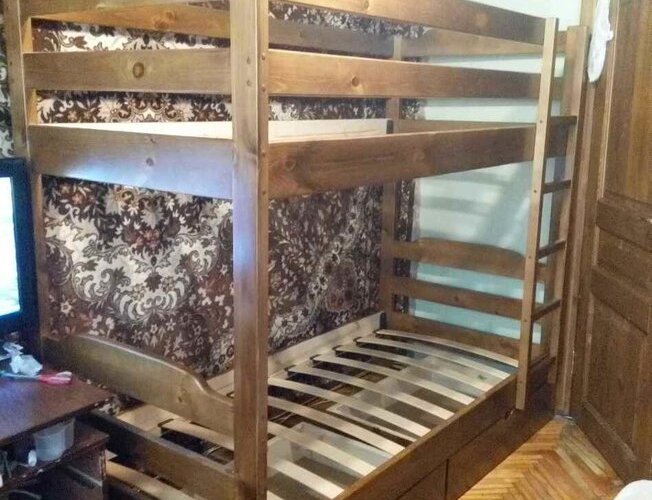 Двухъярусная кровать Тандем с ящиками, фото покупателя