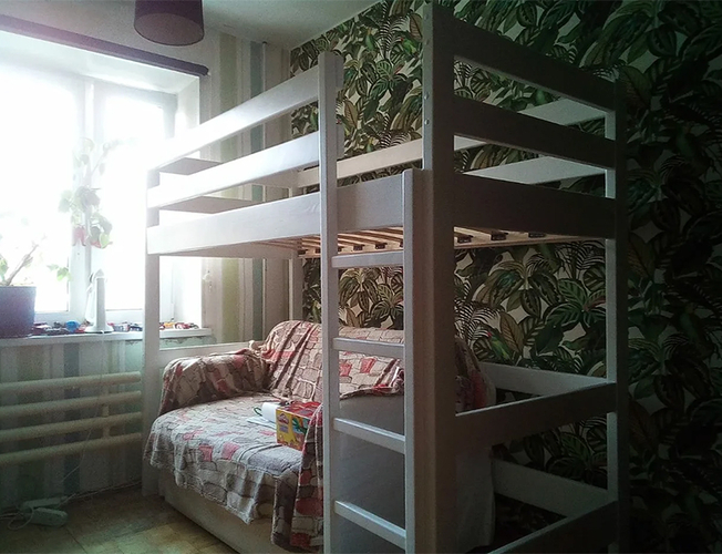 Детская кровать-чердак Юнга, фото отзыв